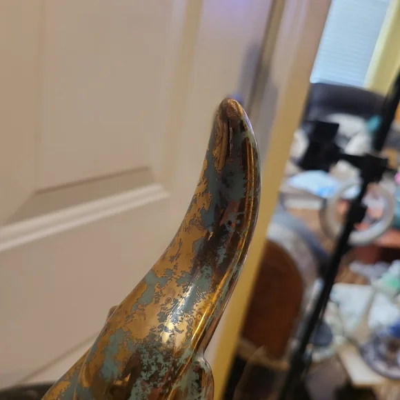 Mid-Century Modern Ceramic Impala/ Deer 11" - Picture 10 of 10